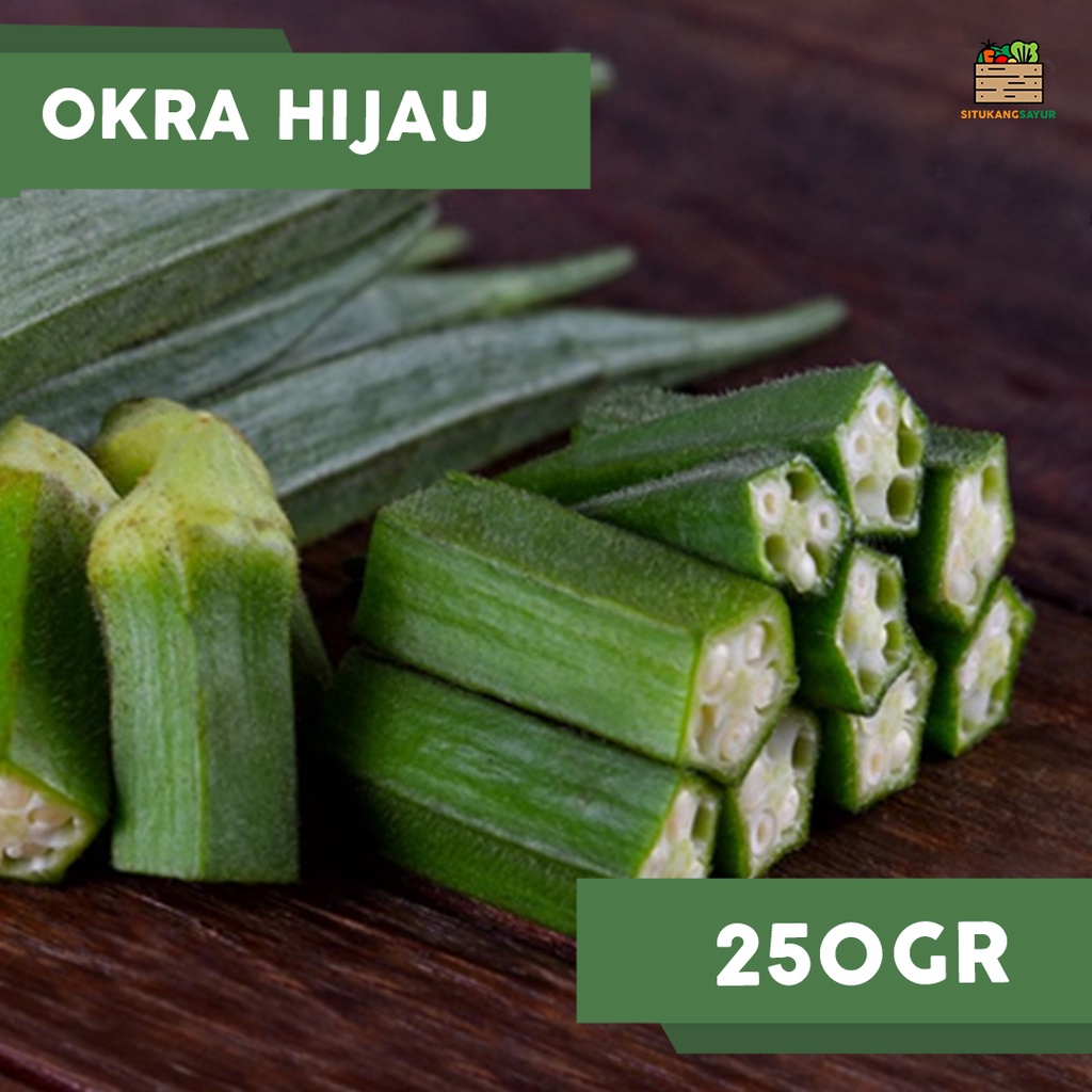 

Okra Hijau | 250gr (Kota Bandung & Sekitar)