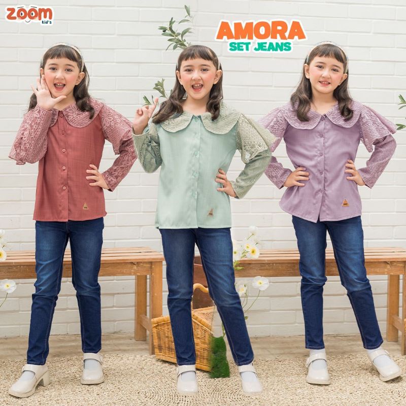 AMORA SET JEANS BY ZOOM. ID
