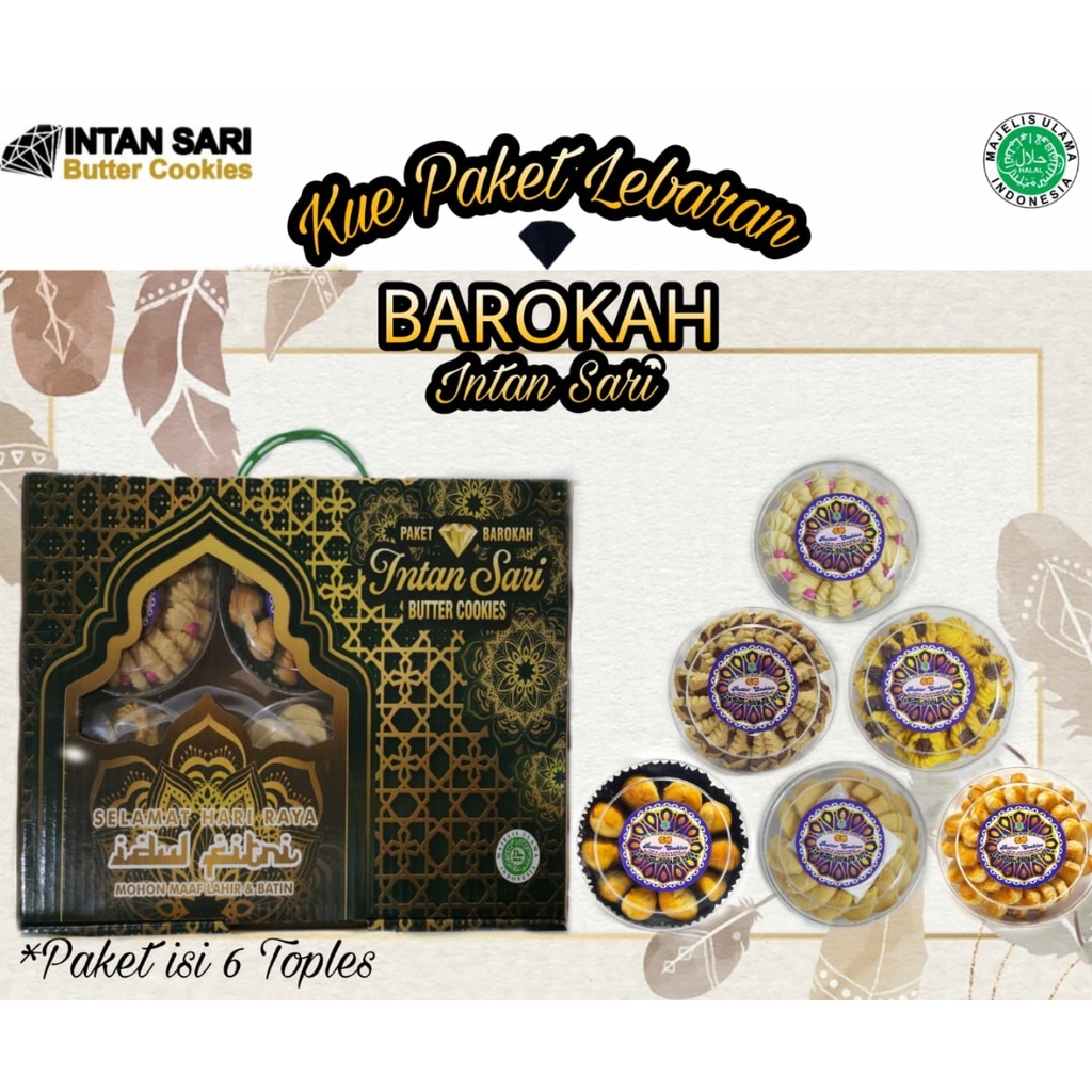

INTAN SARI BAROKAH PAKET KUE KERING THR LEBARAN PARCEL HAMPERS IDUL FITRI EID MUBARAK RAMADHAN