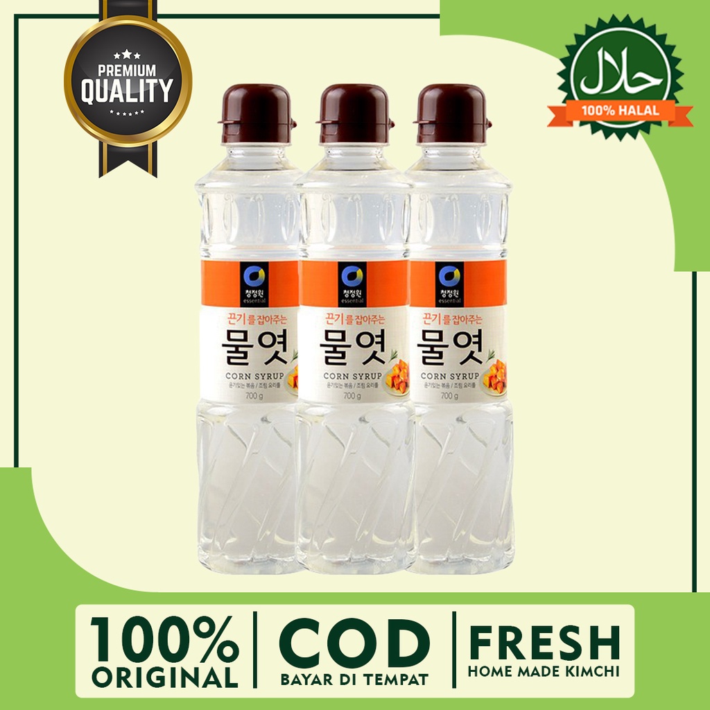 

Corn Syrup 700g/Sirup Jagung Korea/Sirup Minuman Segar Sehat Original/Asli 100%