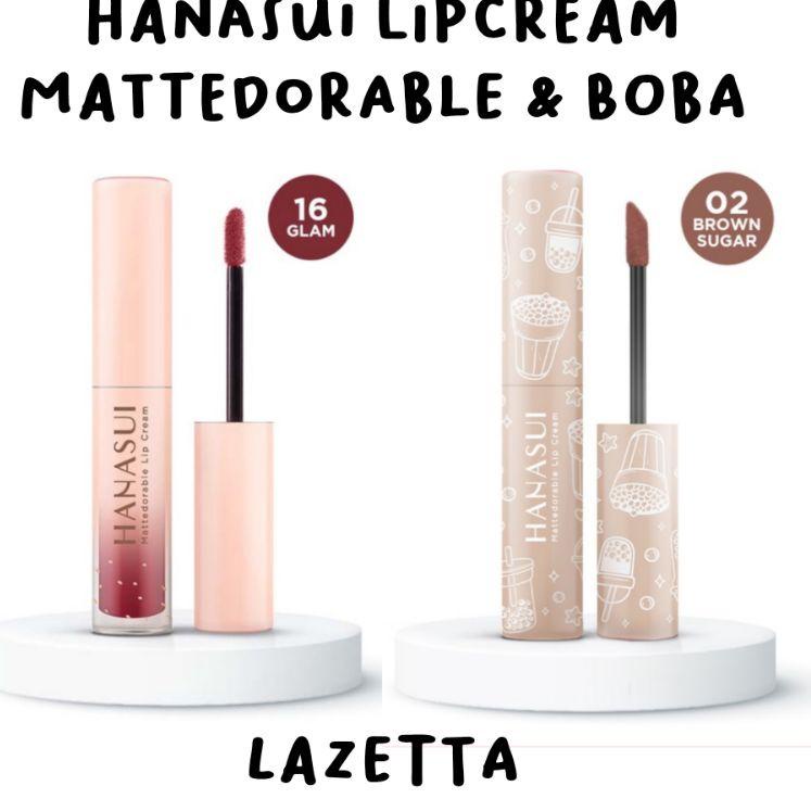Kirim sekarang4v9Uj Hanasui Lip Cream | Hanasui Mattedorable Lip Cream | Hanasui Boba Lip Cream | Om