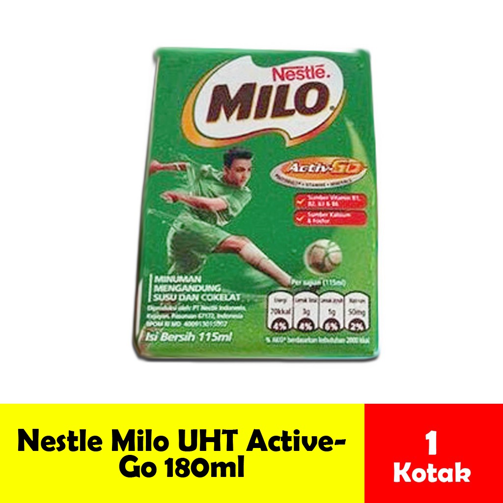 

Susu Milo Kotak Activ Go UHT Chocolate Kemasan Kecil 110ml