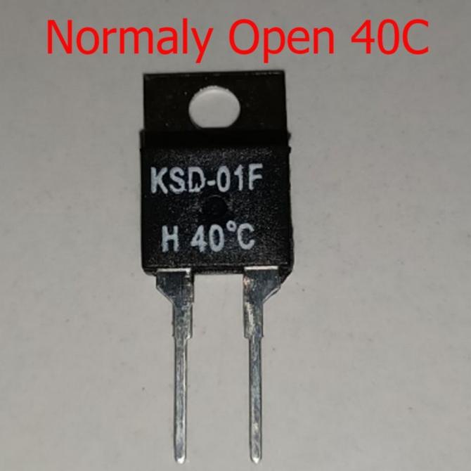 KSD-01F KSD01 KSD H 40C Thermal Switch Temperature Sensor Thermostat rajaav77 Murah