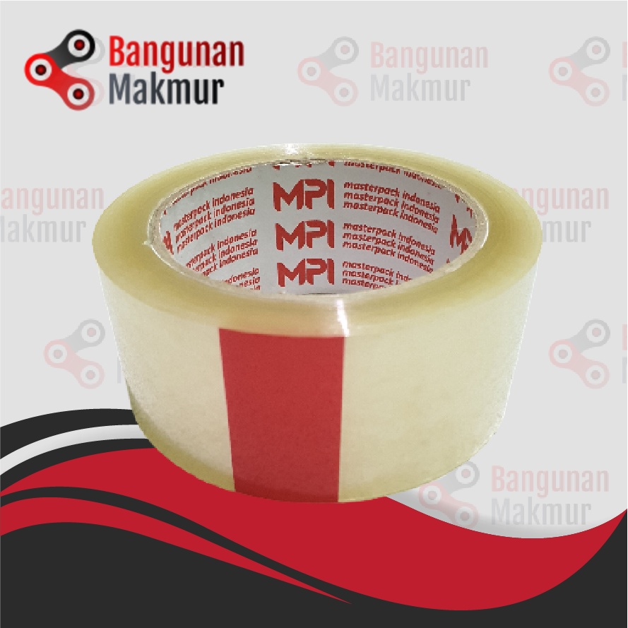 

Lakban Bening - 45mm x 100 Yard - Master Pack Indonesia