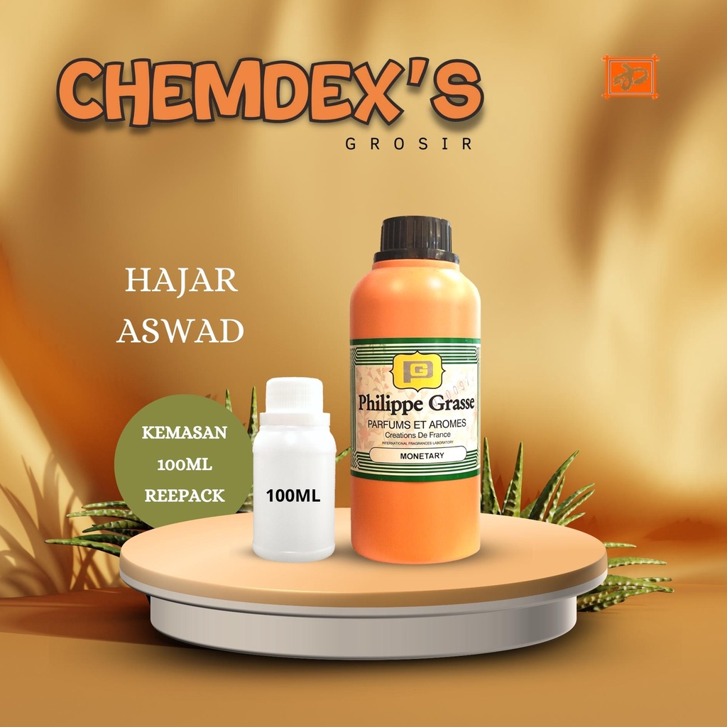 Bibit Parfum Murni HAJAR ASWAD // PHILIP GRACE // 100ML || Parfum hajar aswad