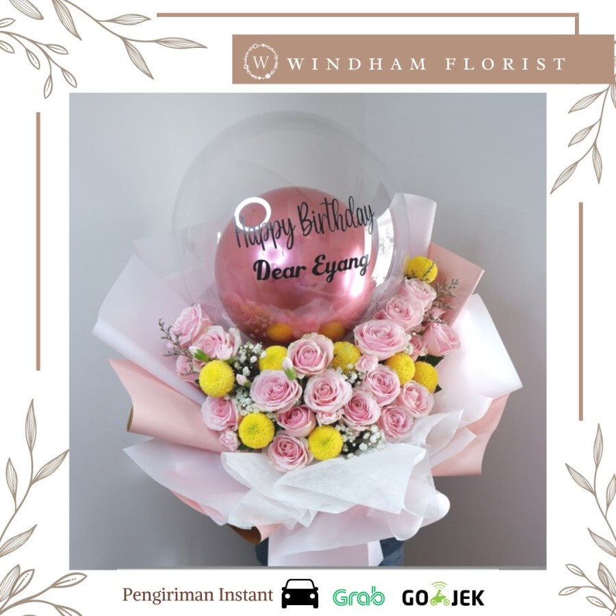 

Florete Bouquet Mix Ballon Special Valentine Days
