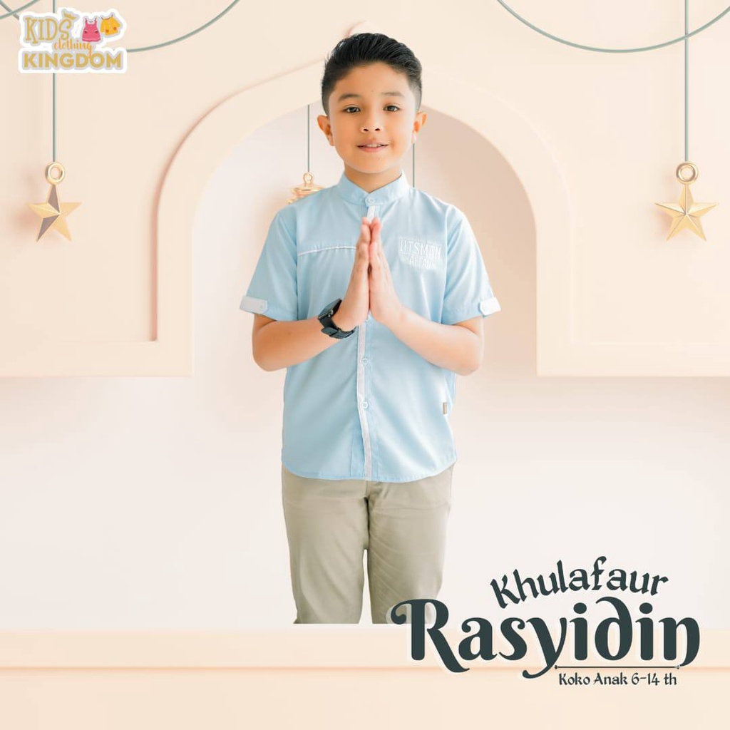 Koko anak Khulafaur Rasyidin by Kids Clothing Kingdom ( koko saja)