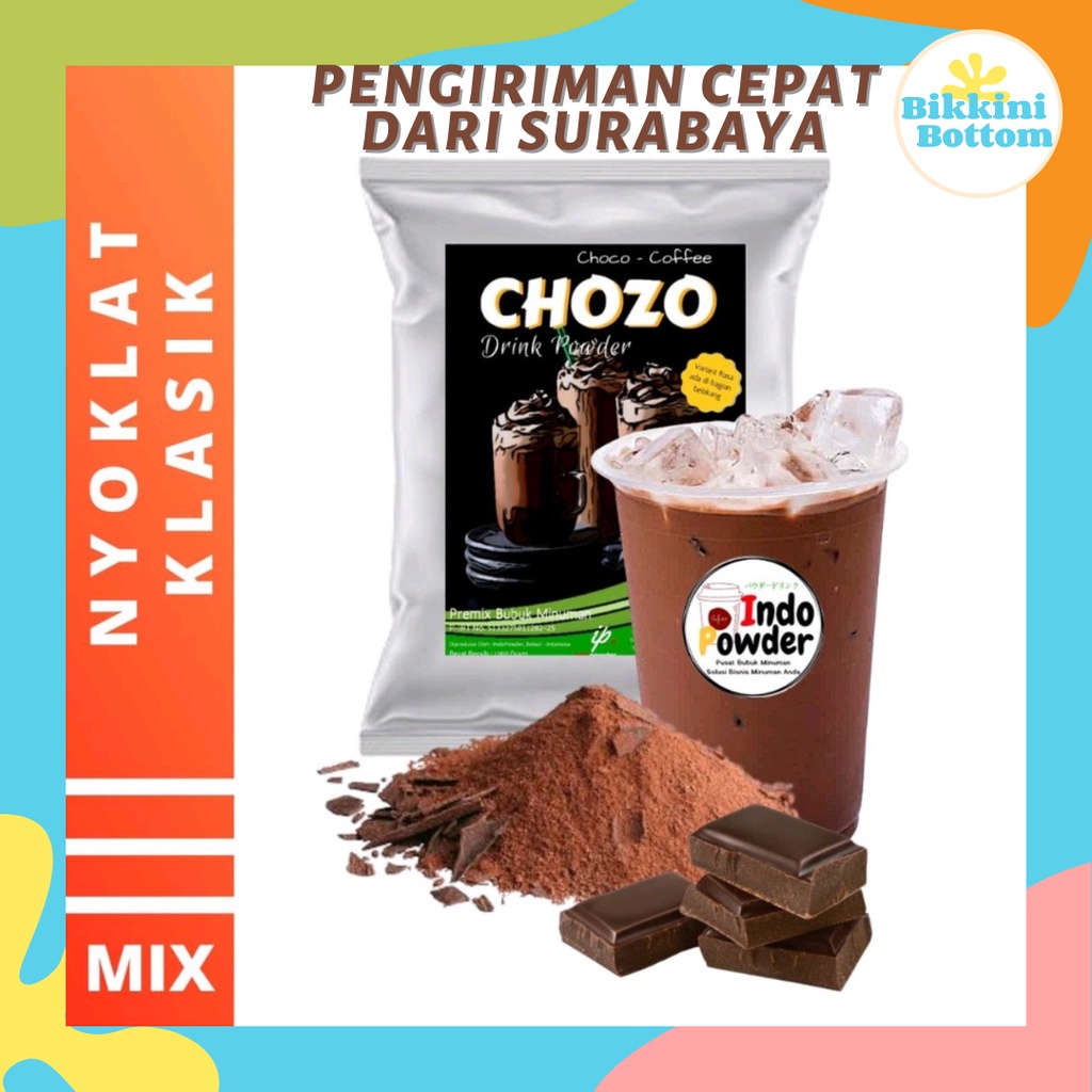 

Bubuk minuman COKLAT KLASIK 1 Kg / Bubuk NYOKLAT KLASIK Powder 1 Kg | INDOPOWDER CHOZO