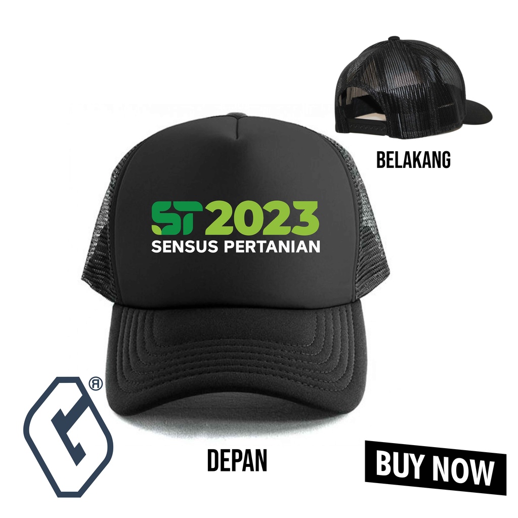 topi jaring sensus pertanian / topi trucker hat bps sensus pertanian 2023