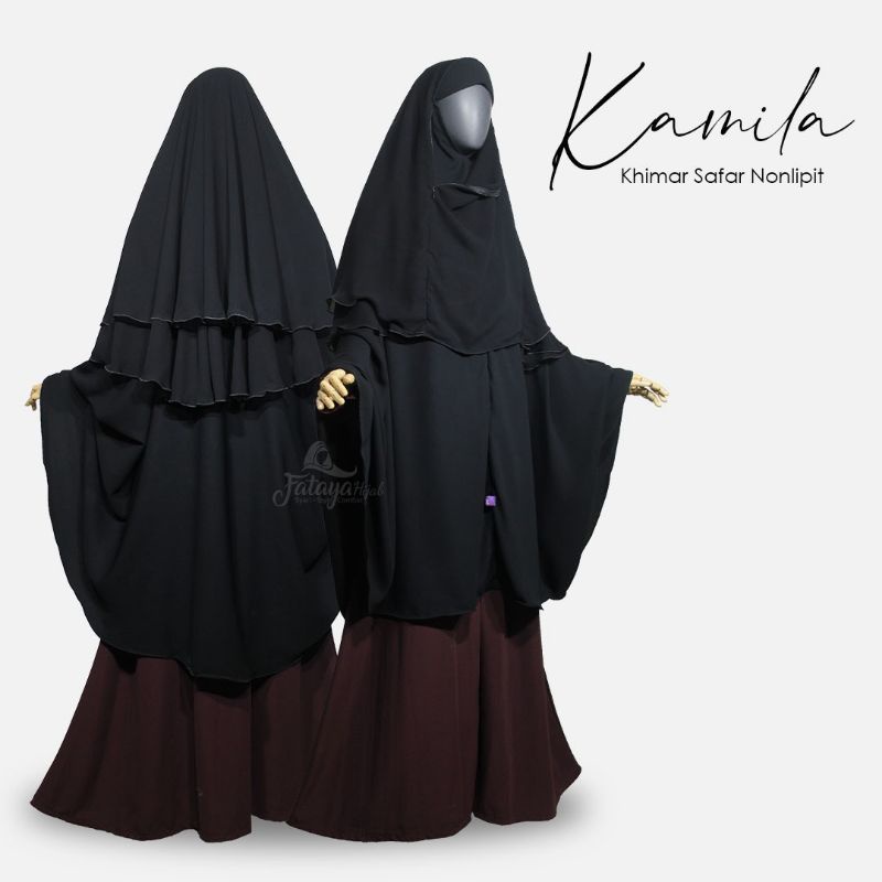 JILBAB SAFAR PURDAH NONLIPIT KAMILA FatayaHijab