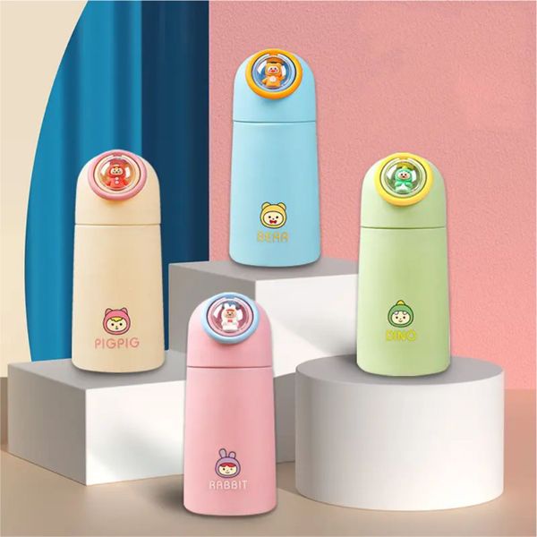 DV*Botol Minum Anak Dino 725 600ml / botol air minum baby karakter lucu / botol kaca tahan panas