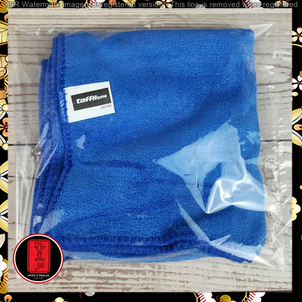 Handuk Microfiber Quickdry ukuran varian - blue