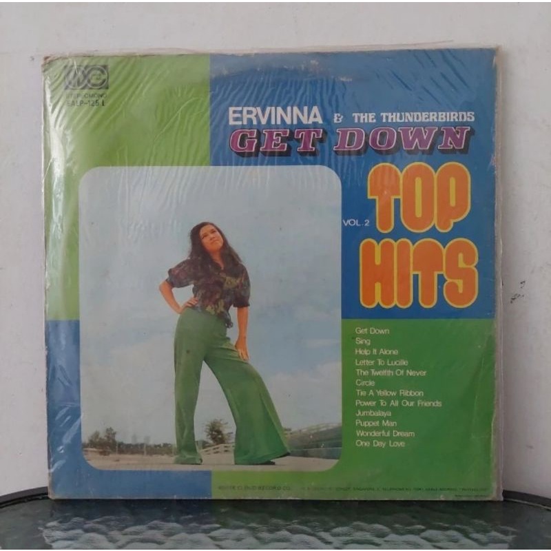 Vinyl Piringan Hitam 12 inch Get Down-Ervinna