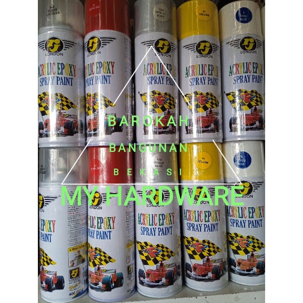 Pilox Pilok Cat Semprot RJ London 400cc