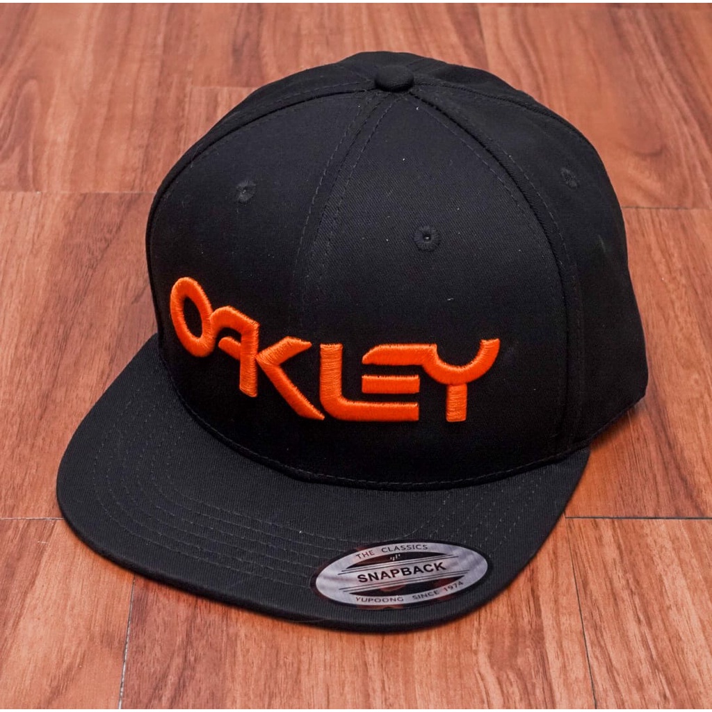 Topi Oakley Snapback Pria Import Mirror Original