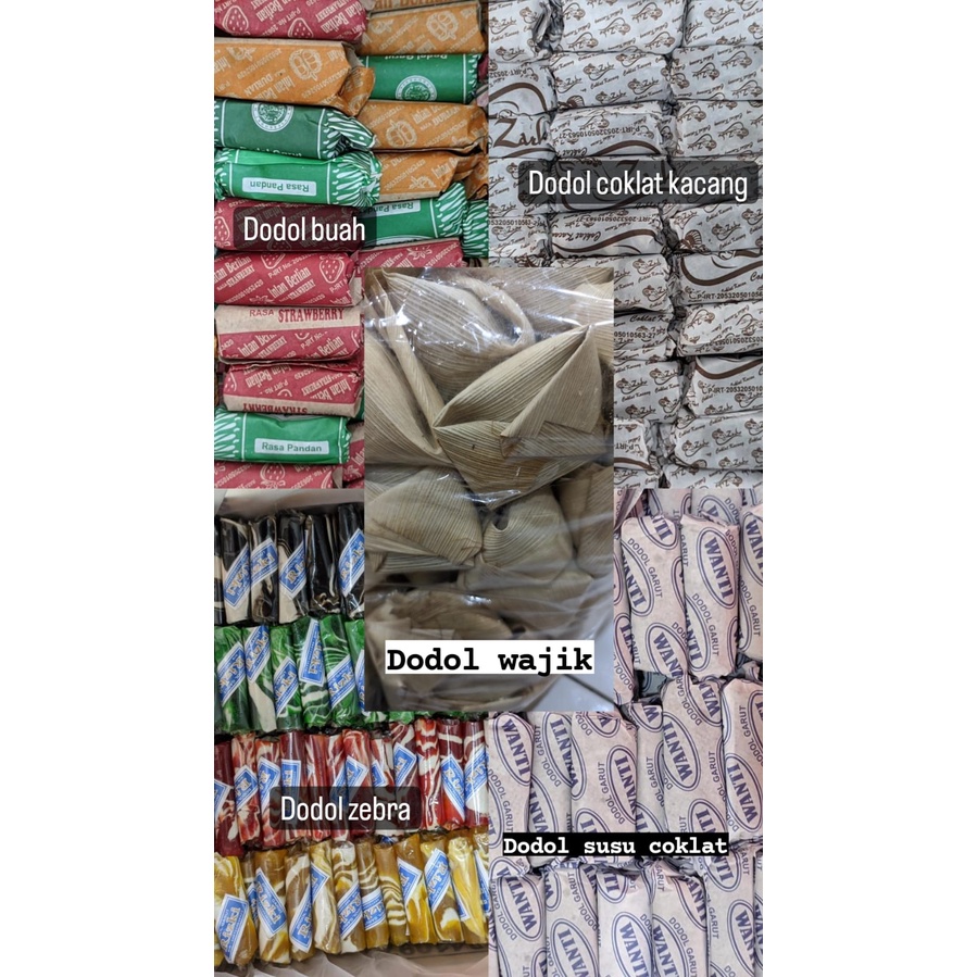 

DODOL KHAS GARUT/ANEKA DODOL GARUT/DODOL SUSU COKLAT/DODOL BUAH/DODOL ZEBRA/DODOL WAJIT/DODOL COKLAT KACANG