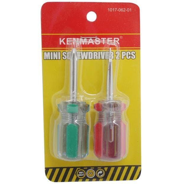 Kenmaster Obeng Mini Buntek isi 2 pcs +/- SDY 011