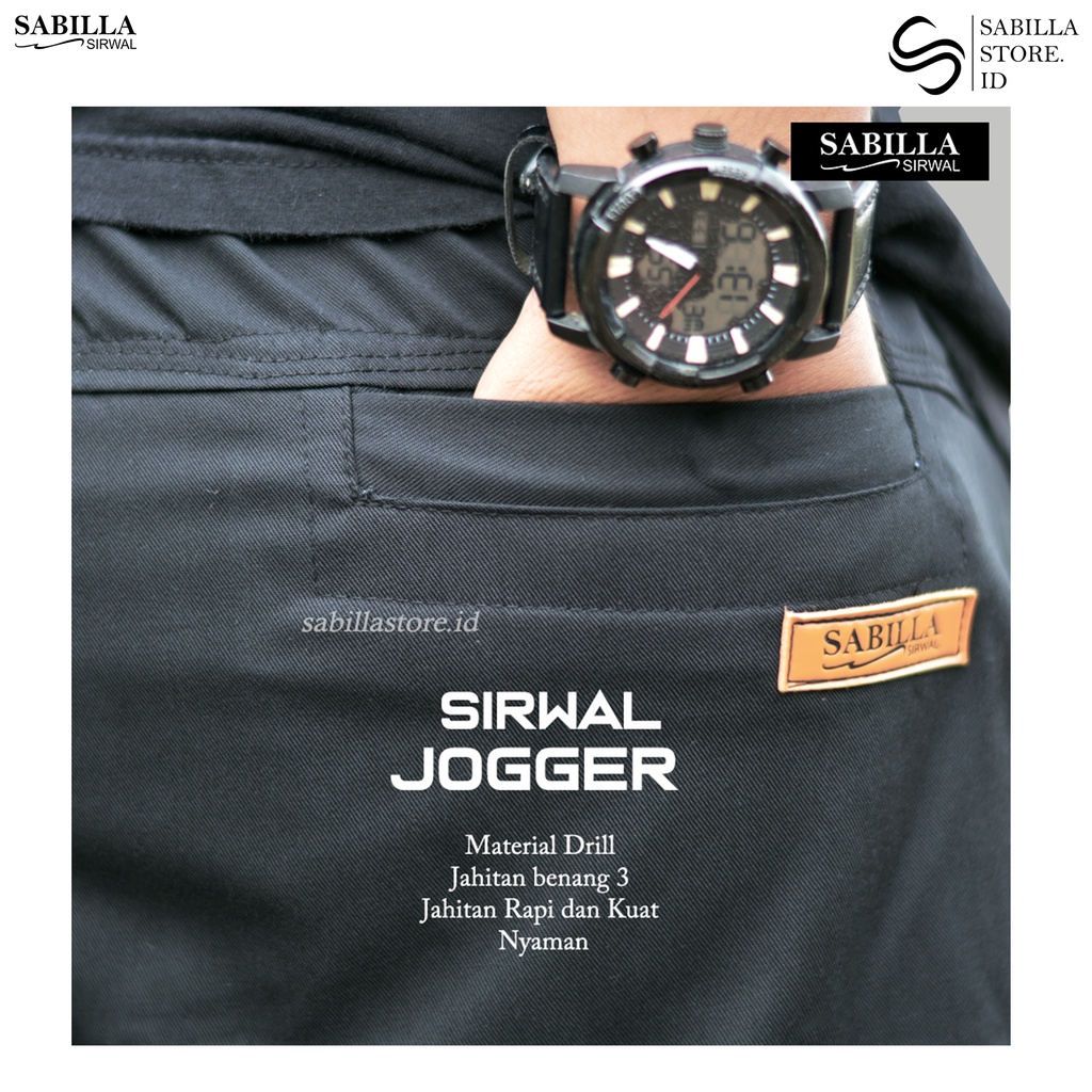 Sirwal Sabilla Jogger celana Sirwal