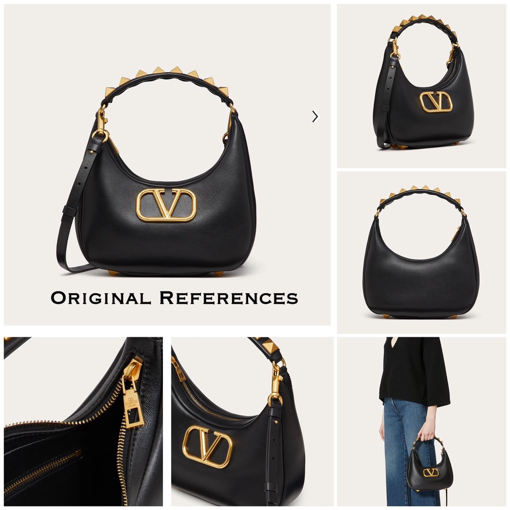 (MICROCHIP) LUXY LX2285 TAS SELEMPANG WANITA STUD SIGN HOBO BAG FREE BOX + DUSTBAG KUALITAS VIP PLATINUM 1:1