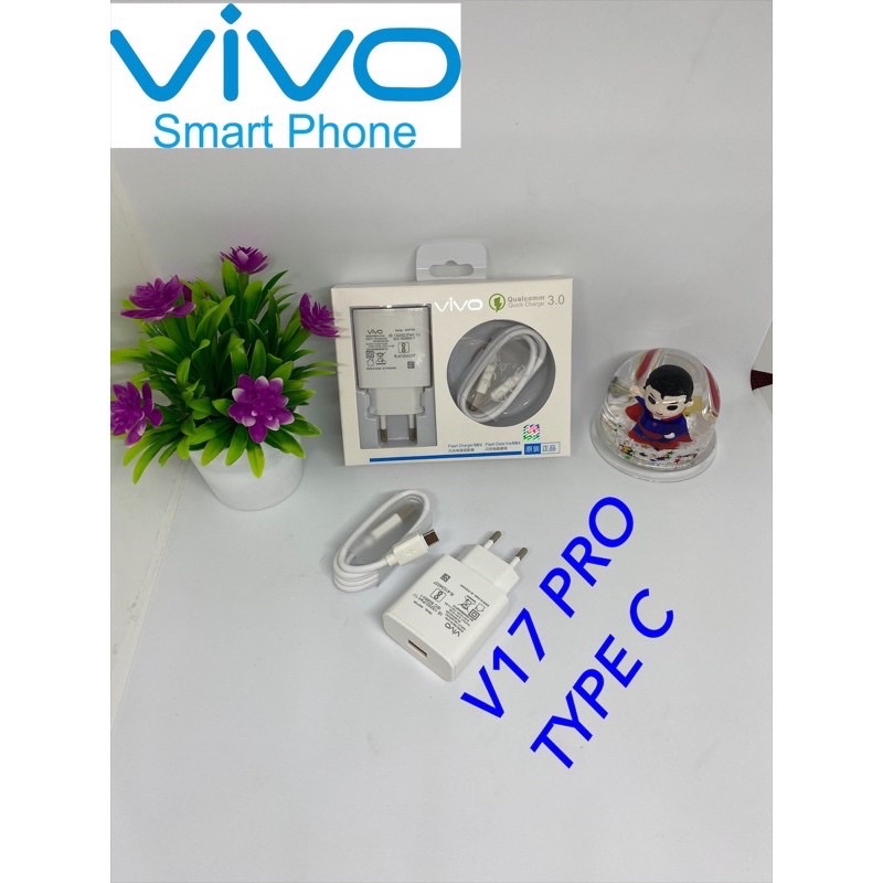 PROMO CHARGER VIVO ORI FASTCHARGING MICRO &amp; TYPE C BY SMOLL