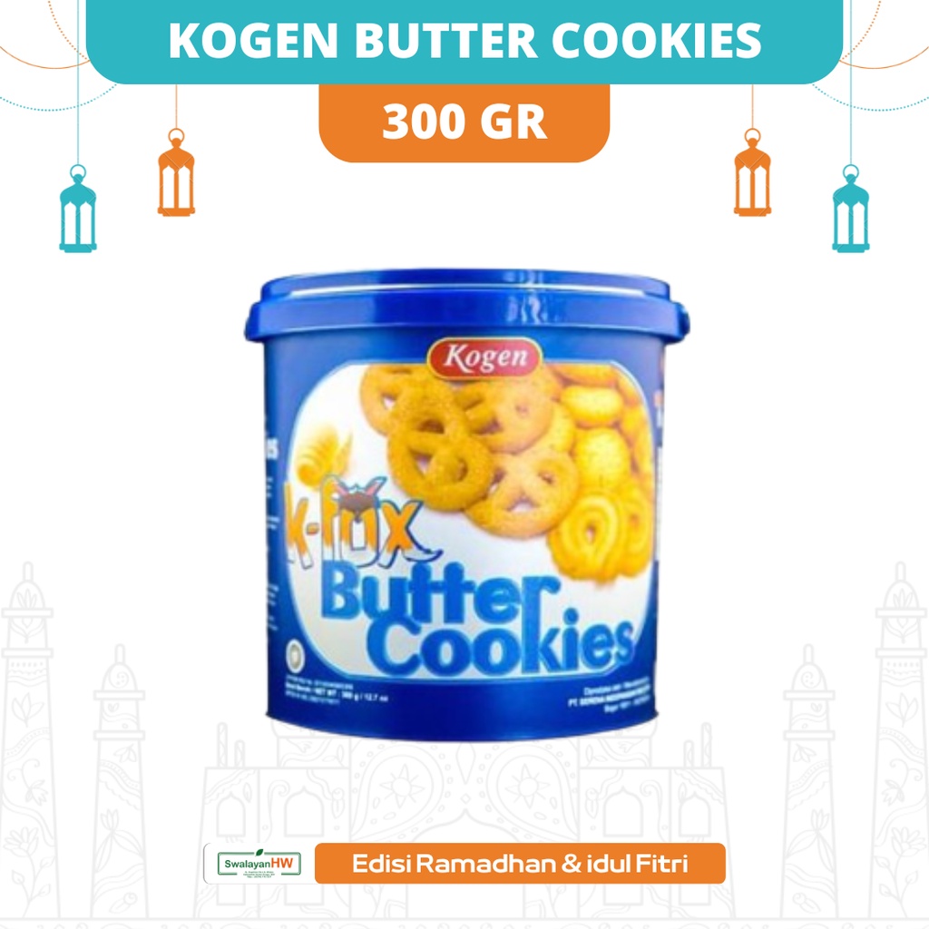 

KOGEN K-FOX BUTTER COOKIES 300GR