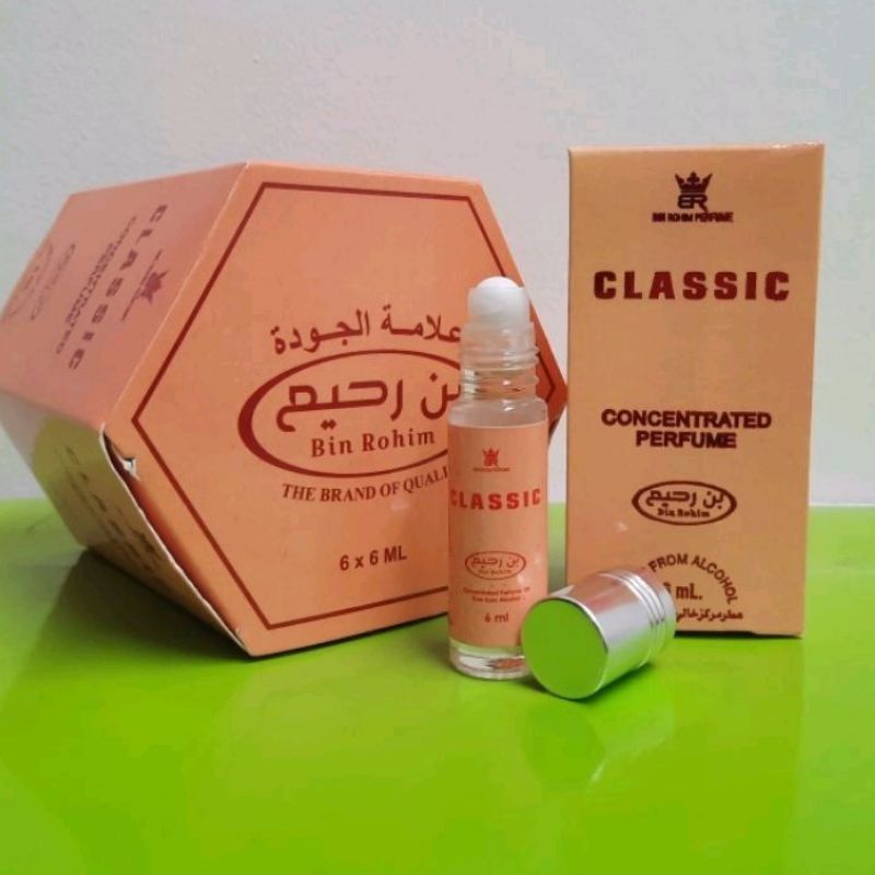 parfum bin rohim CLASSIC 6ml per box (6pcs)