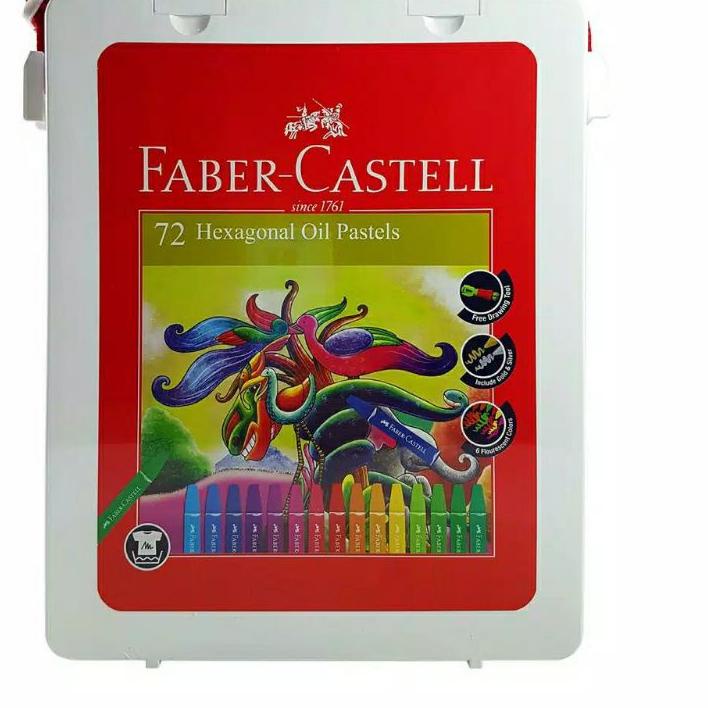 

Diskon⚡️-Crayon Faber Castell / Hexagonal Oil Pastel Faber Castell 72 Warna
