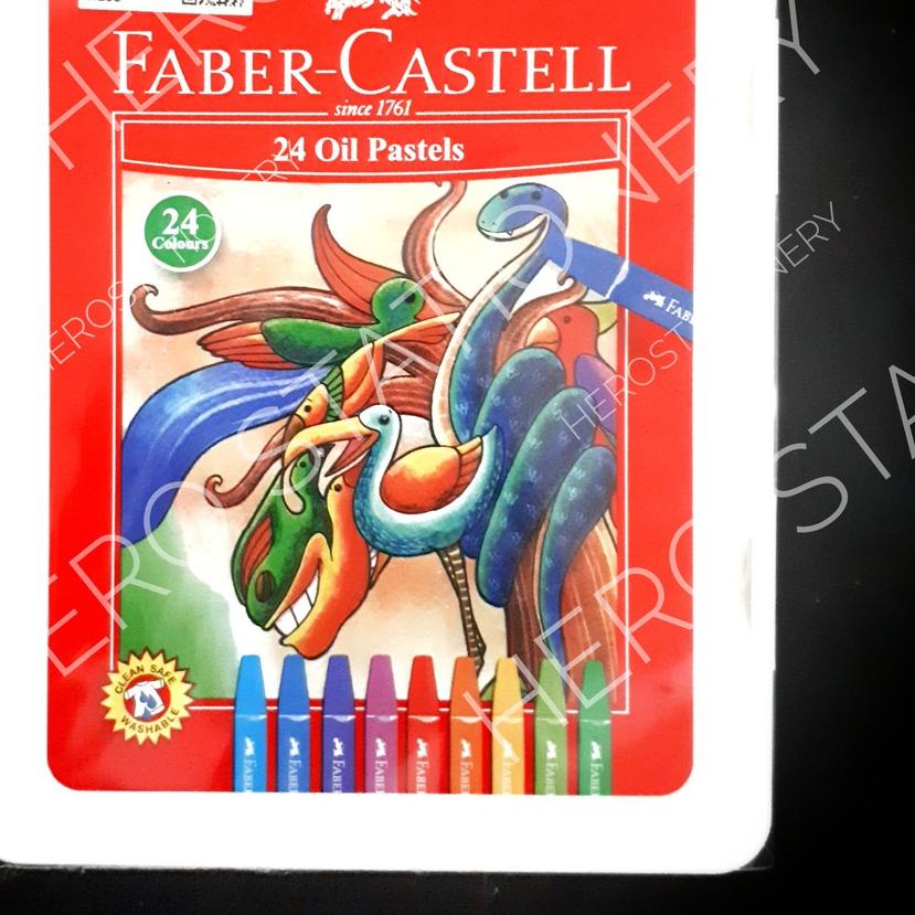 

Diskon✔️⭐-Krayon oil pastel faber-castell set 24 warna