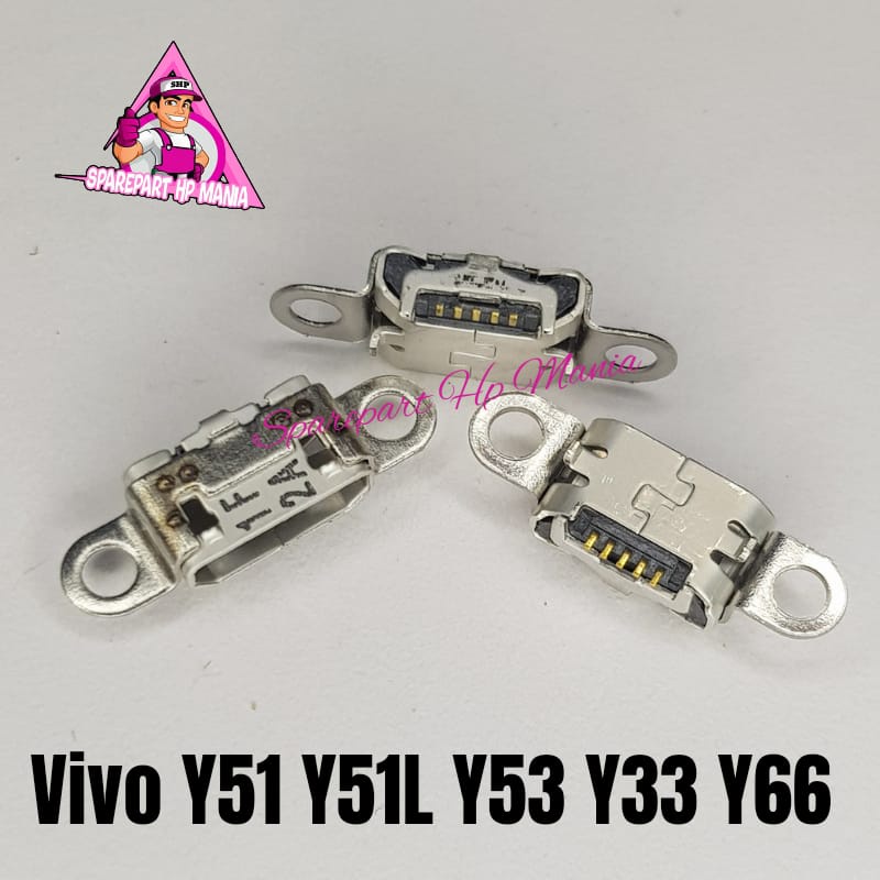 KONEKTOR CAS VIVO Y51 Y51L Y53 Y33 CONNECTOR CHARGING PORT