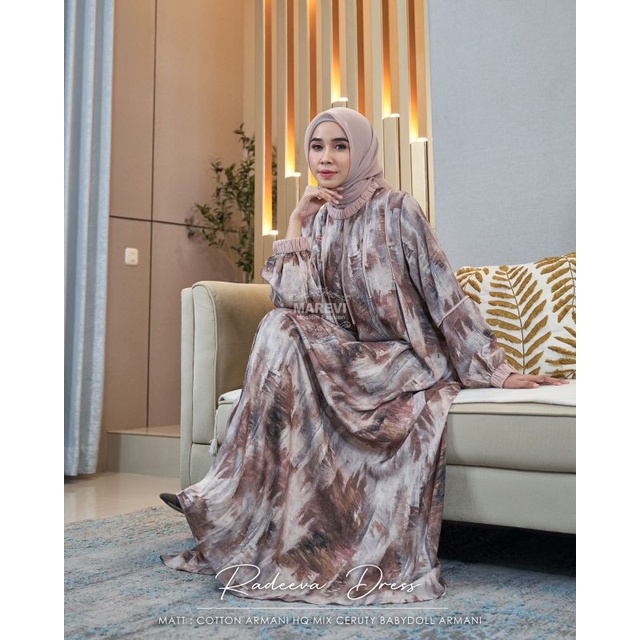Radeeva  gamis Marevi Original standar dan jumbo