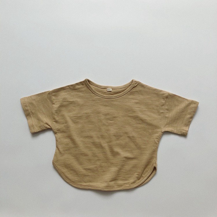 BabyGo Baju Kaos Bayi Korea Basic Oversize / Baju Bayi Perempuan [SNI] 100% cotton