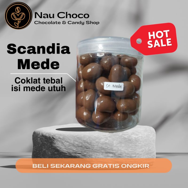 

COKLAT SCADIA MEDE COKLAT TEBAL ISI KACANG METE UTUH COKLAT MEDE GROSIR