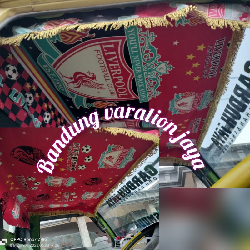 kain Plafon truk Hino500 bonus jarum pentul