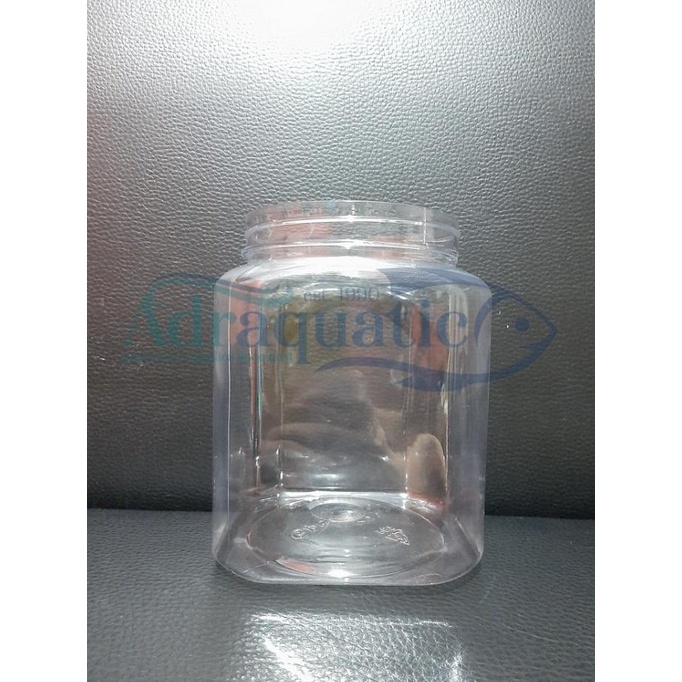 1 Bal (32 Pcs) Toples Tanpa Tutup 1 Liter Plastik Kotak Tempat Cupang