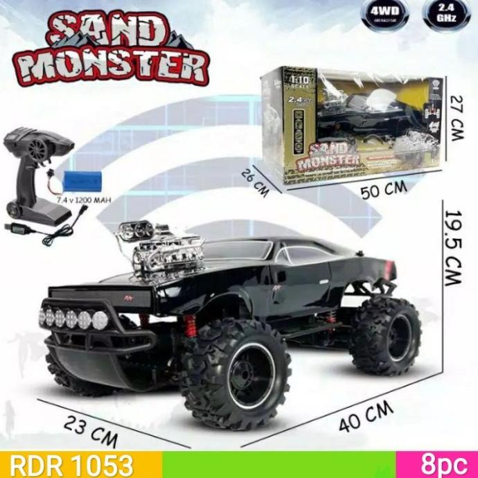 Mainan Mobil Remot Kontrol Offroad Besar -Mobil Balap RC - Mobil Remot