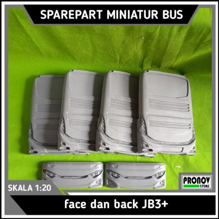 DISKON SPESIAL FACE DAN BACK JB3+ MINIATUR BUS SKALA 1:20 TERMURAH