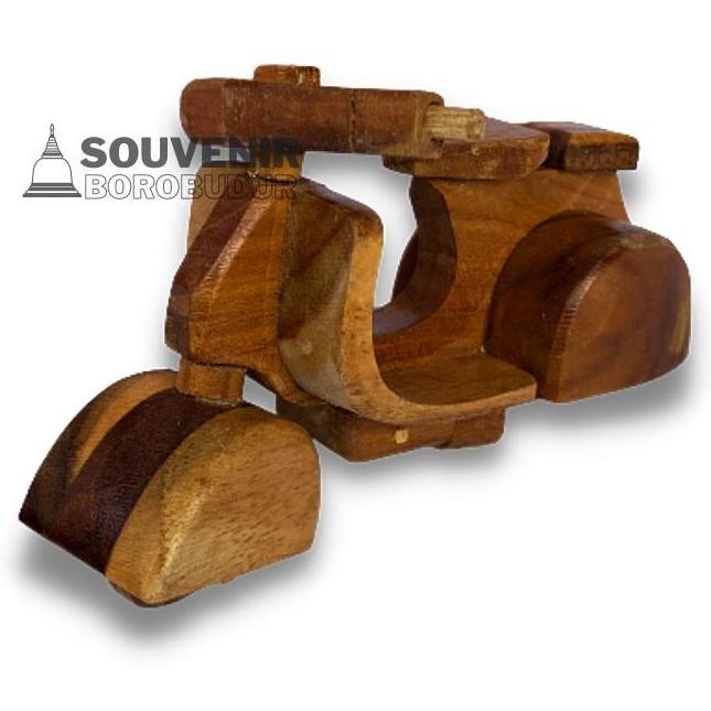 PROMO!!! (J4Y6) PAJANGAN MINIATUR MOBIL MOTOR KERETA KAYU HIASAN MEJA AESTHETIC TERBARU