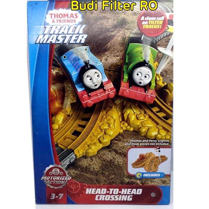 FLASH SALE TRACK THOMAS AND FRIENDS HEAD TO HEAD CROSSING TRACK MASTER REL KERETA TERMURAH