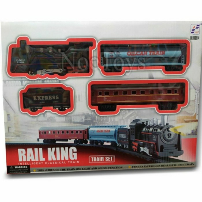 DISKON SPESIAL KERETA API RAILKING INTELLIGENT CLASSICAL TRAIN LOKO SOUND / NO SOUND TERLARIS