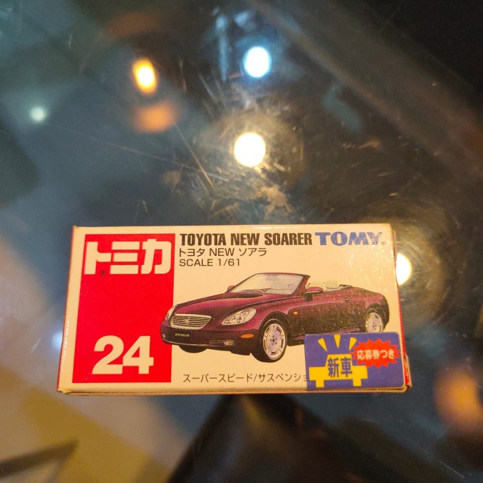 HOT SALE TOMICA 24 TOYOTA NEW SOARER TERLARIS