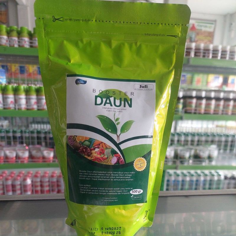 pupuk daun gandasil daun 500gram pupuk daun boster buah ( gandasil new )