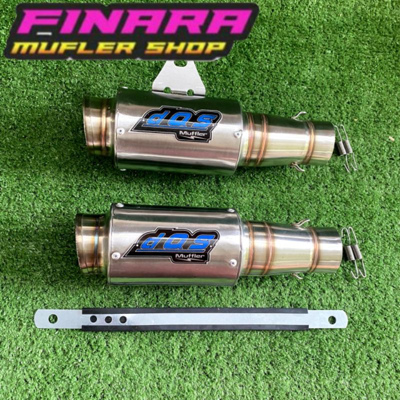 KNALPOT RACING DOS TIPE CP3 MP2 INLET 50MM (Selincer Saja) / Knalpot DOS Jupiter Vega Supra Blade Ka