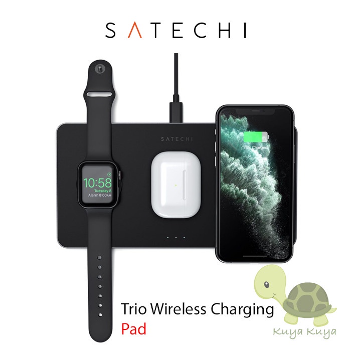 Terlaris Satechi - Trio Wireless Charging Pad