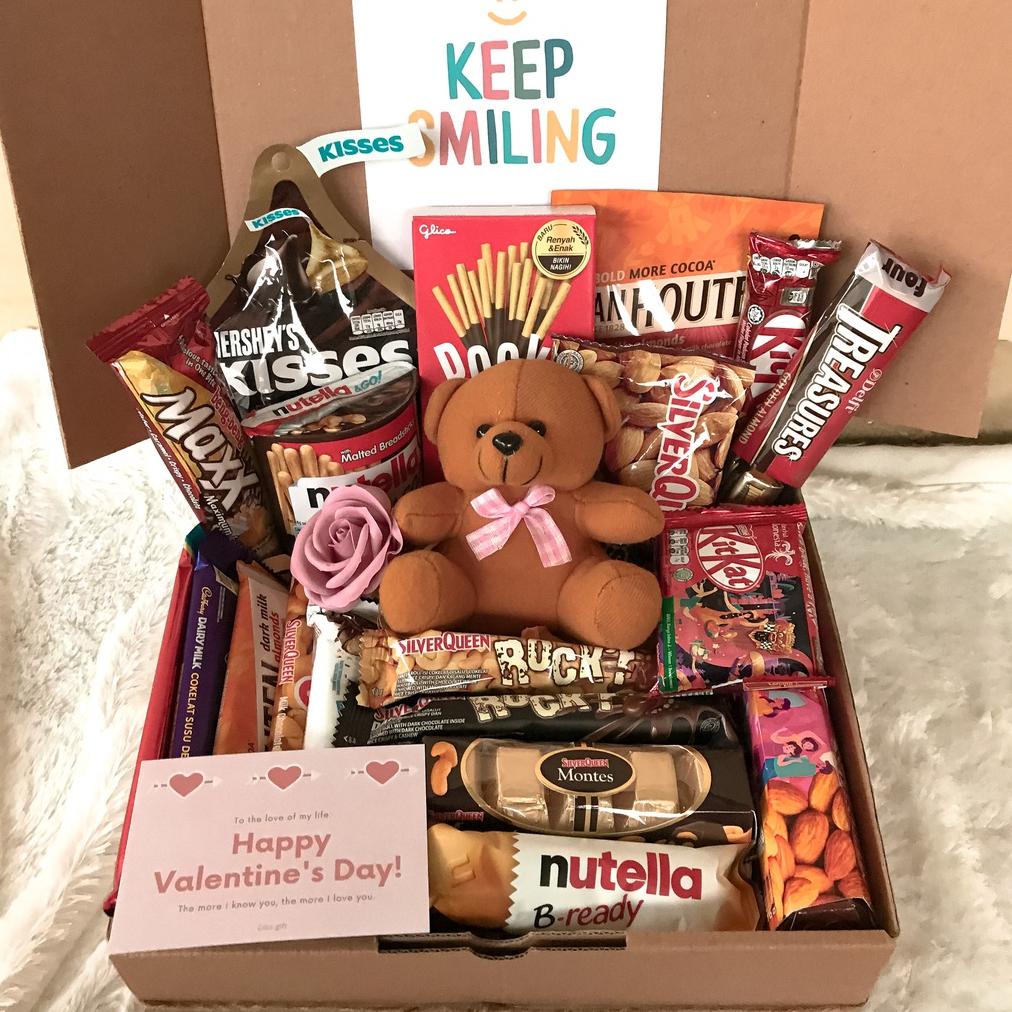 

Box Of Happiness - Gift Cokelat Valentine, Kado Cokelat Valentine Cheeksredstore