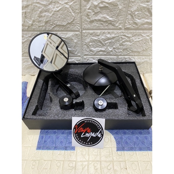 Spion vespa sprint primavera lx s gts lxv model zelioni - bulat hitam