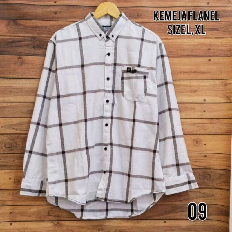 KEMEJA FLANEL PREMIUM LENGAN PANJANG