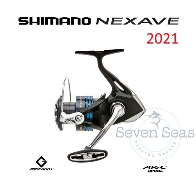 Shimano Nexave FI 2021 1000 2500 C3000 4000 C5000 Spinning Reel