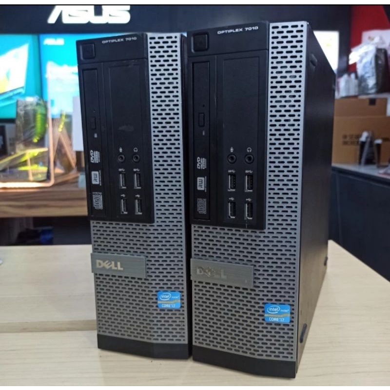 Pc mini dell 9020 sff/core i7 4790 3.40ghz haswell/8gb/16gb/SSD 256GB/dvd Barang Ori