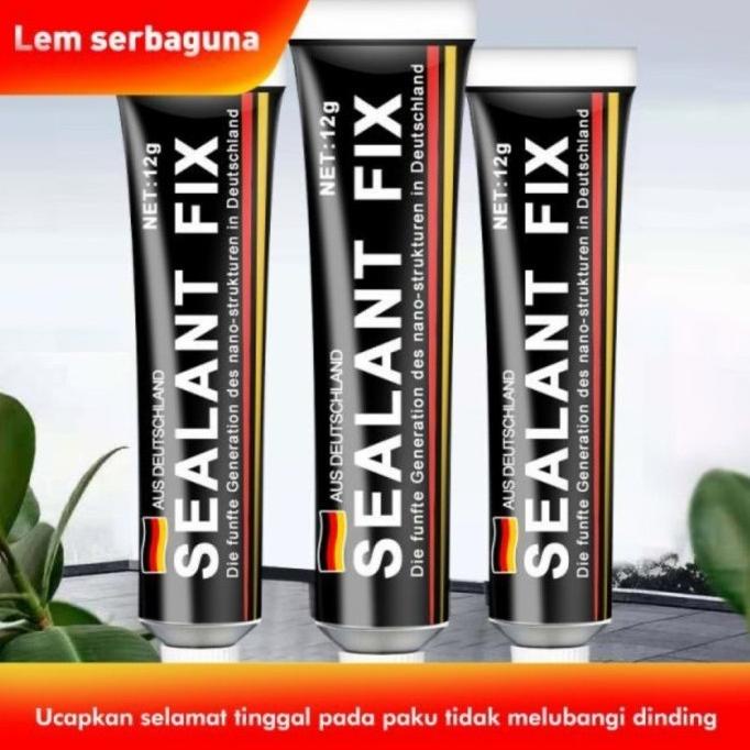 

ORIGINAL!!! Sealent Fix Glue Lem Kaca Logam Perekat Serbaguna Tembok Kamar Mandi A