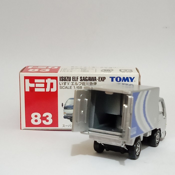 FLASH SALE ISUZU ELF SAGAWA - EXP TOMICA NO 83 TOMY DIECAST MOBIL TRUK MINIATUR TERMURAH